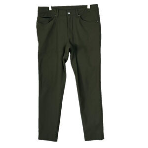 Lululemon Pants Men's Size 30 Dark Green ABC Stretch Tapered Leg